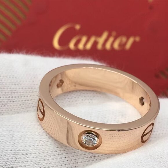 Cartier classic diamond ring - Picture 4 of 8